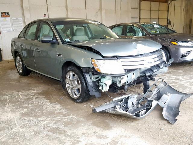 1FAHP24W68G136778 - 2008 FORD TAURUS SEL GREEN photo 1