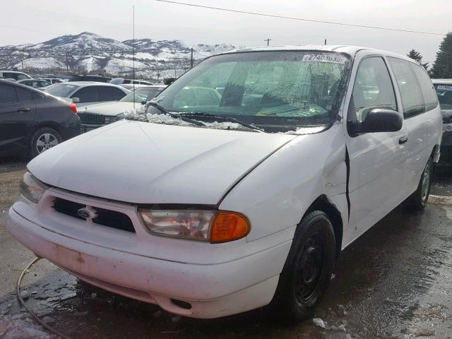 2FTDA54U4WBB52296 - 1998 FORD WINDSTAR WHITE photo 2