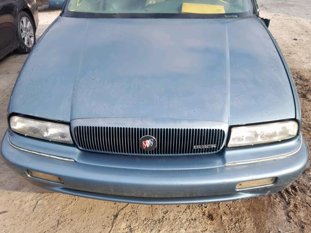 2G4WB52K1T1453841 - 1996 BUICK REGAL CUST GREEN photo 7