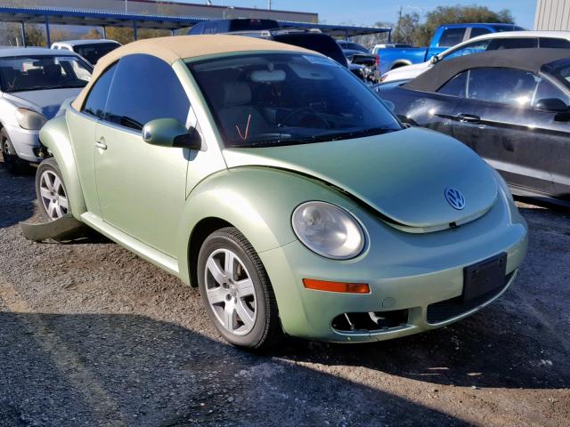 3VWRG31Y47M402701 - 2007 VOLKSWAGEN NEW BEETLE Grün Foto 1