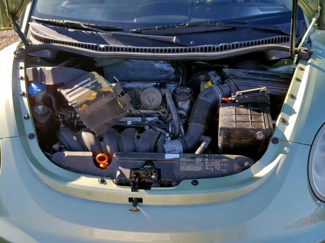 3VWRG31Y47M402701 - 2007 VOLKSWAGEN NEW BEETLE Grün Foto 7