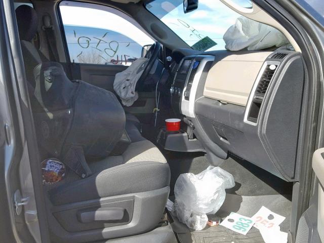 3D7UT2CL6AG145119 - 2010 DODGE RAM 2500 GRAY photo 5