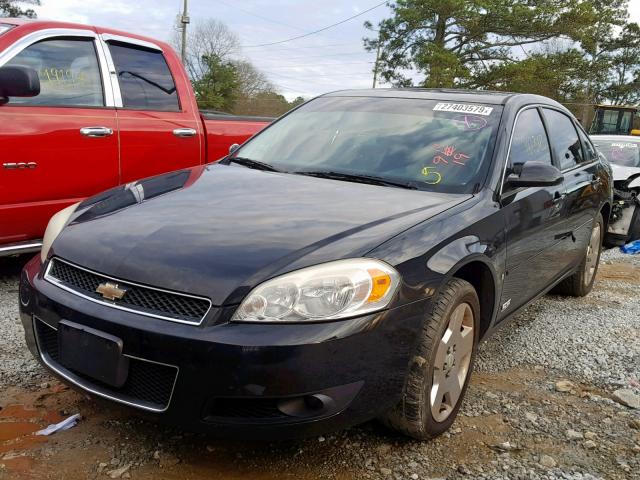 2G1WD58C669336186 - 2006 CHEVROLET IMPALA SUP შავი ფოტო 2