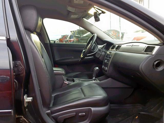 2G1WD58C669336186 - 2006 CHEVROLET IMPALA SUP შავი ფოტო 5