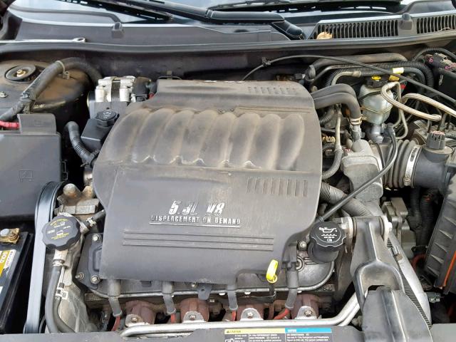 2G1WD58C669336186 - 2006 CHEVROLET IMPALA SUP შავი ფოტო 7