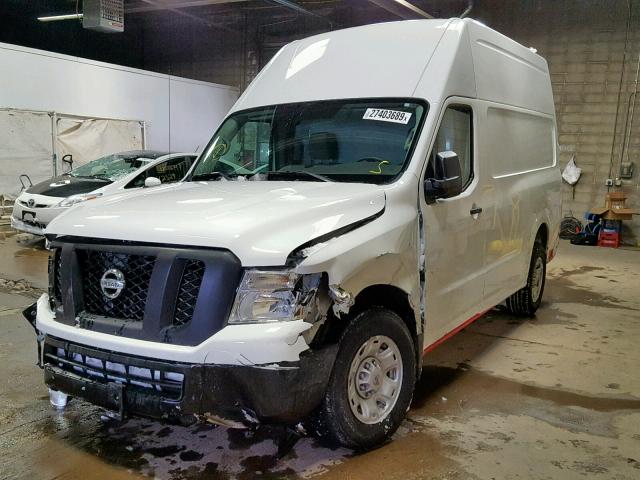 1N6BF0LYXJN814540 - 2018 NISSAN NV 2500 S WHITE photo 2