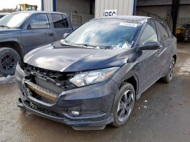 3CZRU6H54JM706198 - 2018 HONDA HR-V EX BLACK photo 2