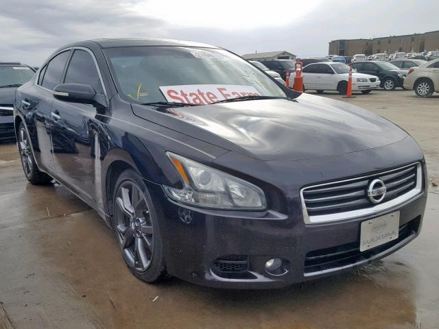 1N4AA5AP3DC819587 - 2013 NISSAN MAXIMA S MAROON photo 1