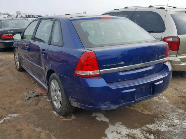 1G1ZT61876F171767 - 2006 CHEVROLET MALIBU MAX 蓝色 照片 3