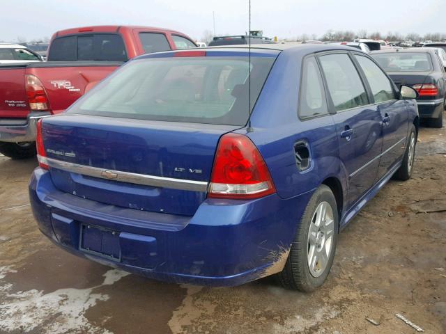 1G1ZT61876F171767 - 2006 CHEVROLET MALIBU MAX BLUE photo 4