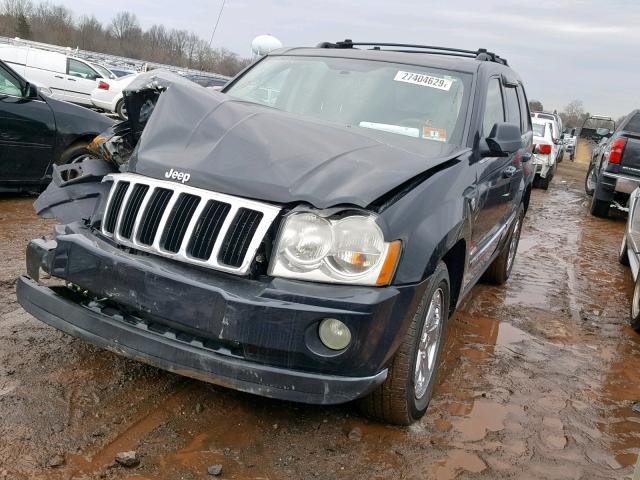 1J4HR58226C116278 - 2006 JEEP GRAND CHER BLACK photo 2