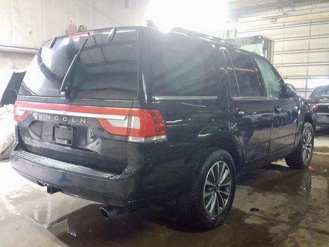 5LMJJ2JT5HEL07287 - 2017 LINCOLN NAVIGATOR BLACK photo 4