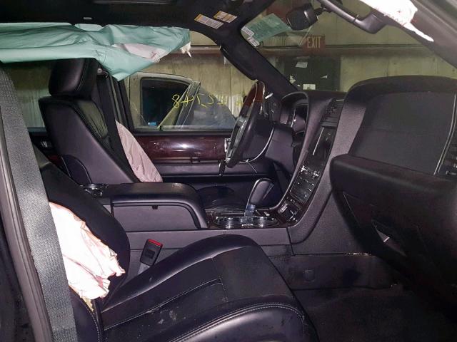 5LMJJ2JT5HEL07287 - 2017 LINCOLN NAVIGATOR BLACK photo 5