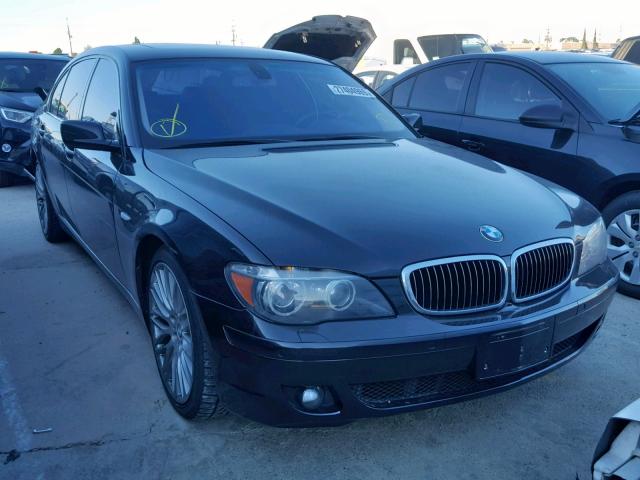 WBAHN83587DT69800 - 2007 BMW 750 BLACK photo 1