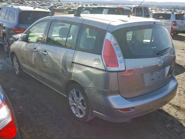 JM1CR2WL4A0380459 - 2010 MAZDA 5 GRAY photo 3