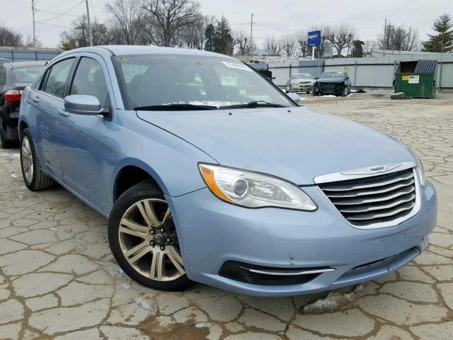 1C3CCBBB4CN284114 - 2012 CHRYSLER 200 TOURIN BLUE photo 1