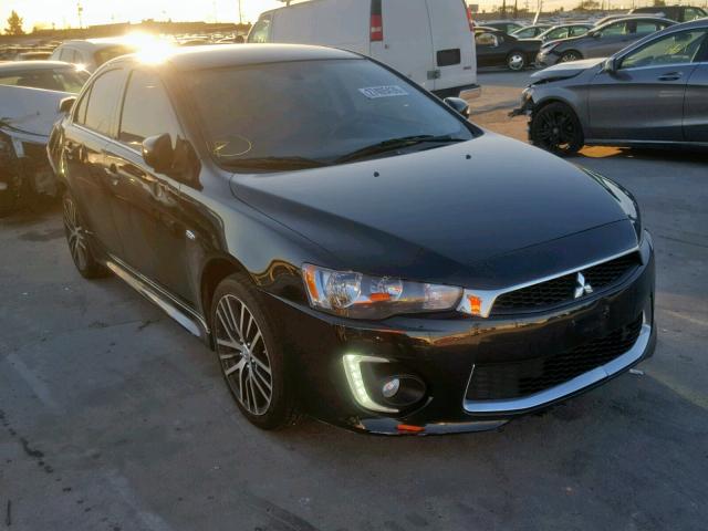 JA32V2FW8HU008979 - 2017 MITSUBISHI LANCER ES BLACK photo 1