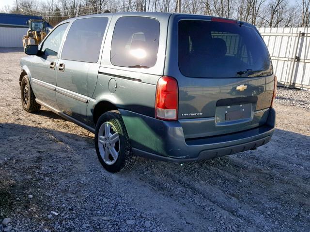 1GNDV03L35D248680 - 2005 CHEVROLET UPLANDER BLUE photo 3