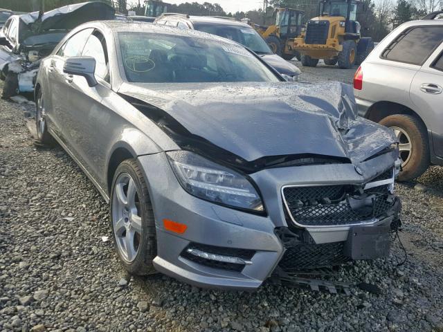 WDDLJ7DB7CA034911 - 2012 MERCEDES-BENZ CLS 550 SILVER photo 1