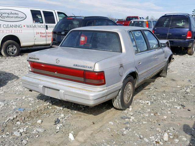 1C3XA3631PF541679 - 1993 CHRYSLER LEBARON LE SILVER photo 4