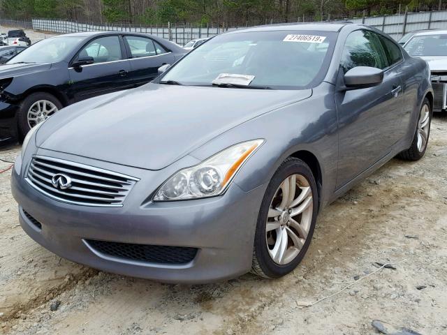 JN1CV6EK0AM104318 - 2010 INFINITI G37 BASE GRAY photo 2