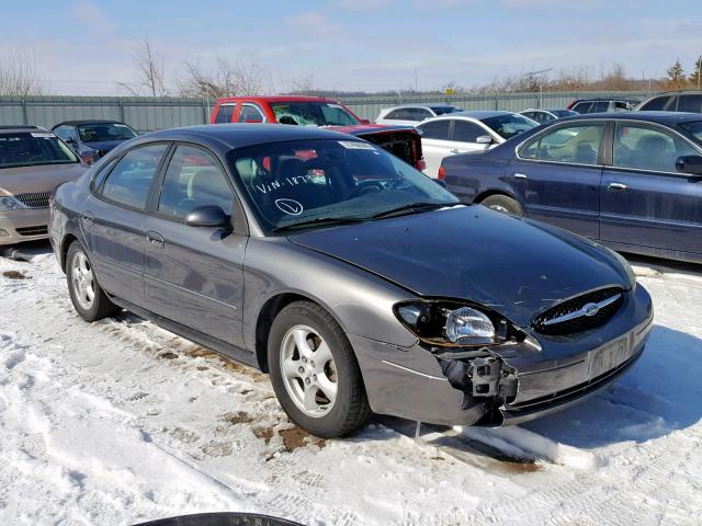 1FAFP55U42G187922 - 2002 FORD TAURUS SES GRAY photo 1