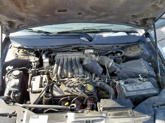 1FAFP55U42G187922 - 2002 FORD TAURUS SES GRAY photo 7