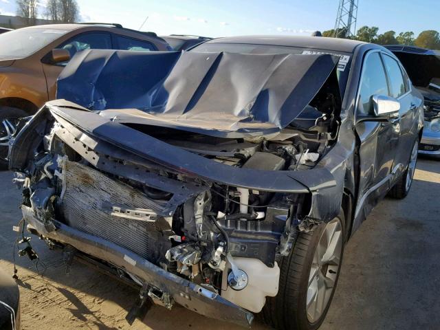 2G1105S31K9110727 - 2019 CHEVROLET IMPALA PRE GRAY photo 2