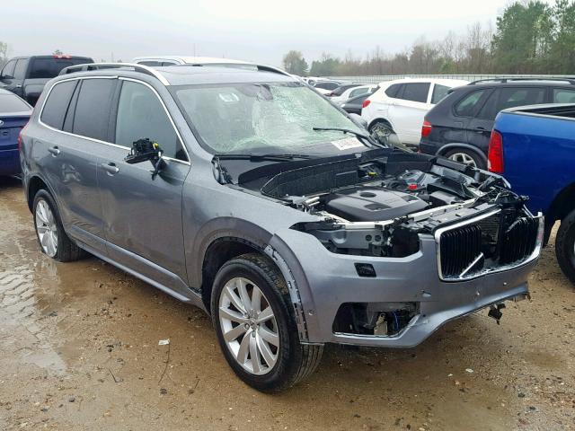 YV4A22PK2J1195402 - 2018 VOLVO XC90 T6 GRAY photo 1