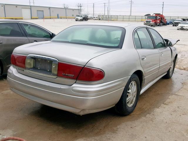 1G4HP54K544154849 - 2004 BUICK LESABRE CU GRAY photo 4