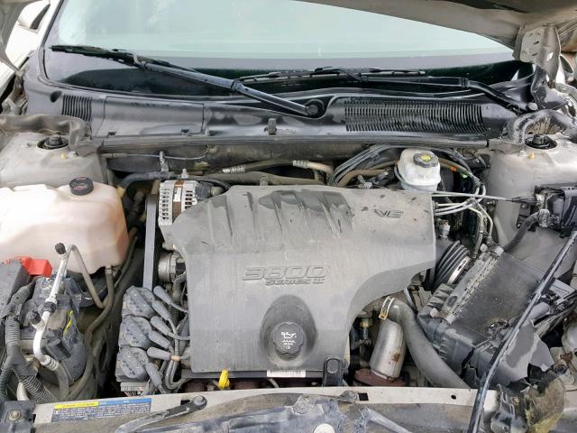 1G4HP54K544154849 - 2004 BUICK LESABRE CU GRAY photo 7