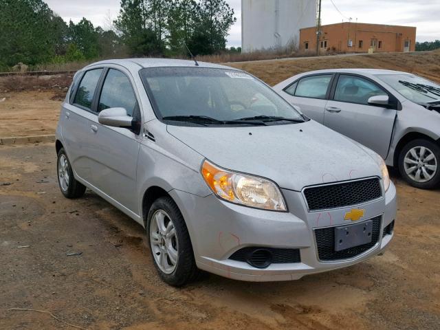 KL1TD6DE9BB122820 - 2011 CHEVROLET AVEO LS SILVER photo 1