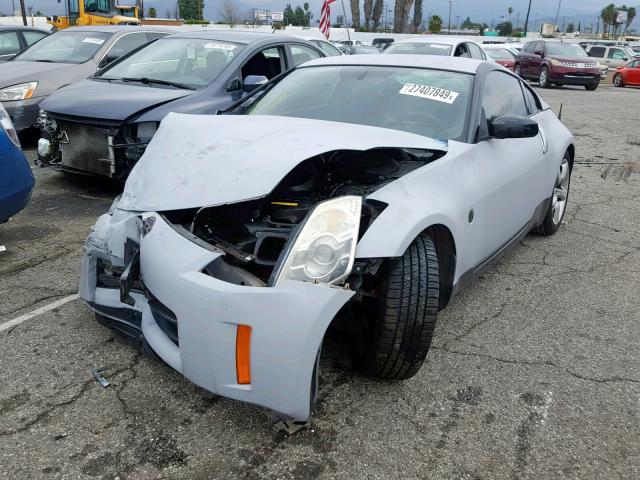 JN1AZ34D36M304162 - 2006 NISSAN 350Z COUPE GRAY photo 2