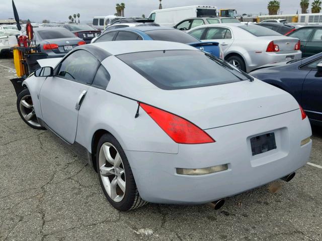 JN1AZ34D36M304162 - 2006 NISSAN 350Z COUPE GRAY photo 3