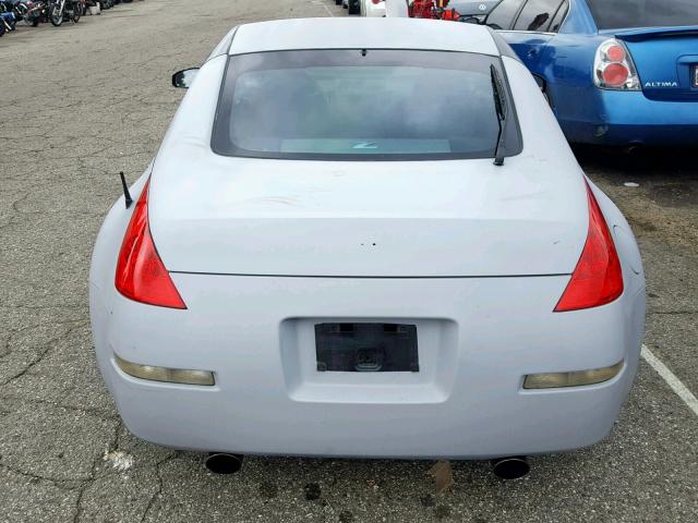 JN1AZ34D36M304162 - 2006 NISSAN 350Z COUPE GRAY photo 6