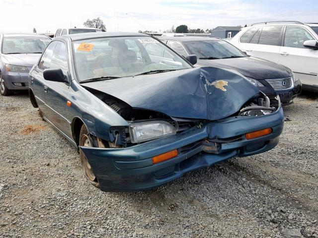 JF1GC6355SH517028 - 1995 SUBARU IMPREZA L GREEN photo 1