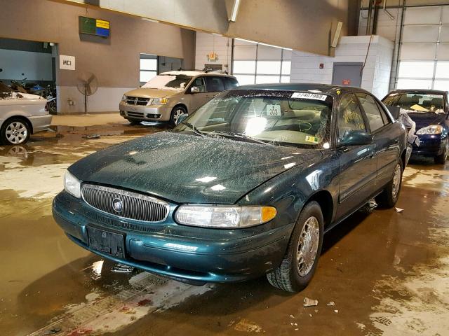 2G4WS52J321143535 - 2002 BUICK CENTURY CU GREEN photo 2