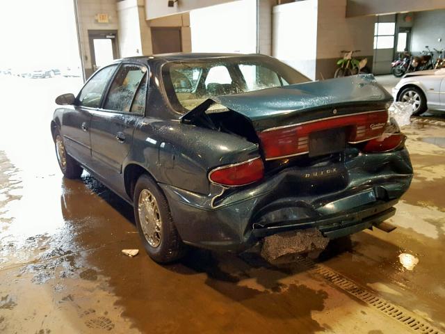 2G4WS52J321143535 - 2002 BUICK CENTURY CU GREEN photo 3