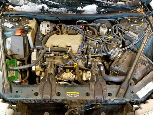 2G4WS52J321143535 - 2002 BUICK CENTURY CU GREEN photo 7