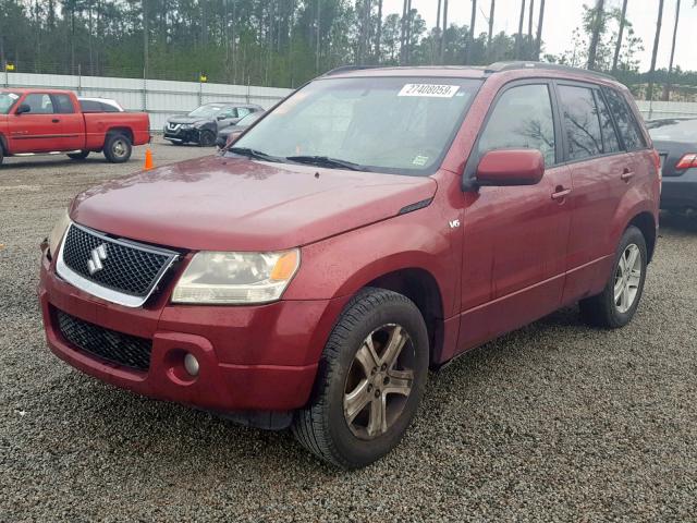 JS3TE947574200726 - 2007 SUZUKI GRAND VITA MAROON photo 2