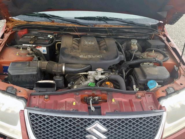 JS3TE947574200726 - 2007 SUZUKI GRAND VITA MAROON photo 7