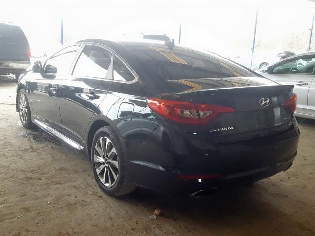 5NPE34AF8GH354840 - 2016 HYUNDAI SONATA SPORT  photo 3