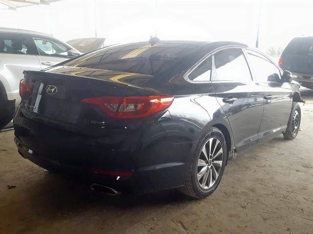 5NPE34AF8GH354840 - 2016 HYUNDAI SONATA SPORT  photo 4