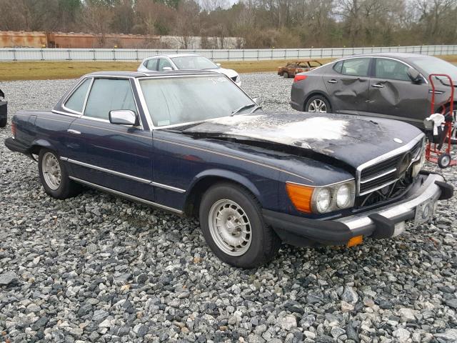 WDBBA45C9FA016702 - 1985 MERCEDES-BENZ 380 SL BLUE photo 1