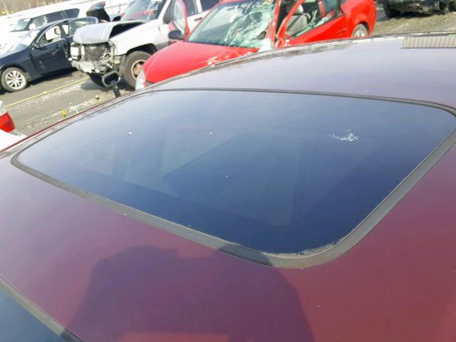 2HGFB2F9XDH545342 - 2013 HONDA CIVIC EXL Tünd qırmızı foto 9