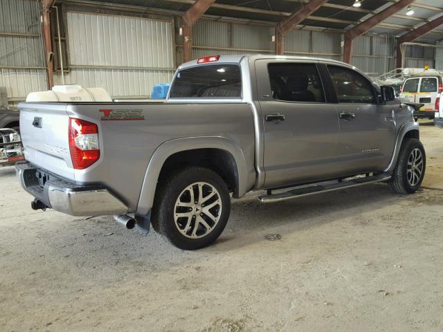 5TFEW5F16HX216696 - 2017 TOYOTA TUNDRA CRE GRAY photo 4