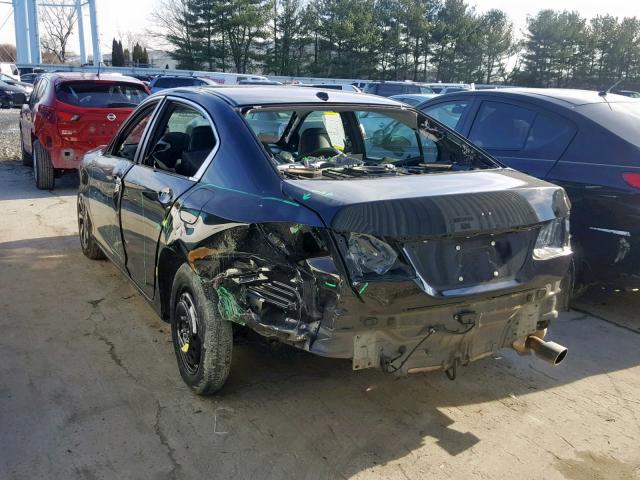 1HGCR2F89HA026499 - 2017 HONDA ACCORD EXL BLACK photo 3