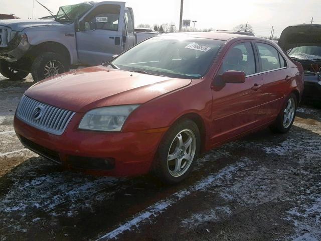 3MEHM08126R659015 - 2006 MERCURY MILAN PREM RED photo 2