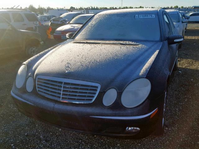 WDBUF56J26A903328 - 2006 MERCEDES-BENZ E 350 BLACK photo 2