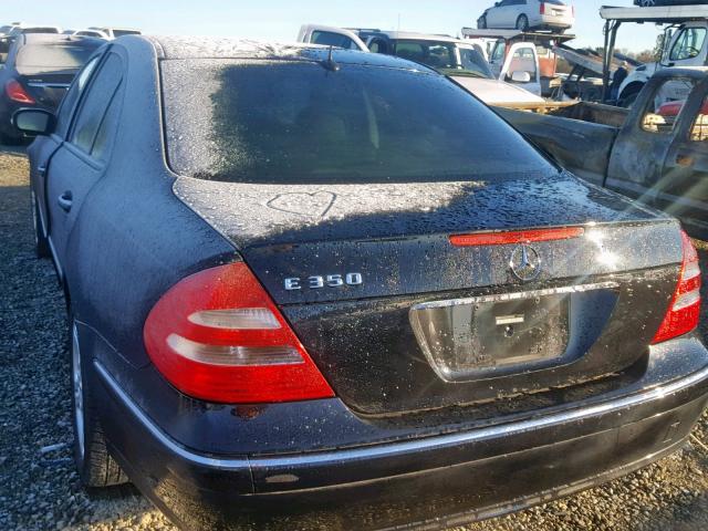 WDBUF56J26A903328 - 2006 MERCEDES-BENZ E 350 BLACK photo 3